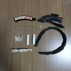 ヘアアクセサリー8点セット　まとめ売り