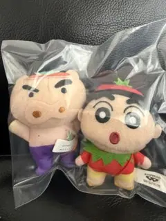 クレヨンしんちゃん　ブリブリざえもん　ぬいぐるみ トマト にんじん