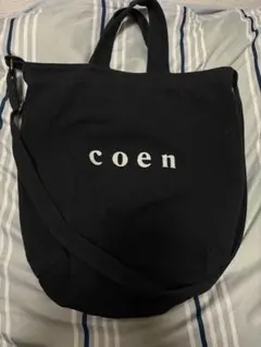 coen ショルダーバッグ ブラック