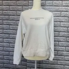 レピピアルマリオ バックプリント イラスト ロゴ ロングTシャツ トレーナー