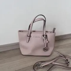 [Micheal kors]バッグ ピンクベージュ