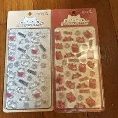 NEKO 猫 ぷくぷく キャンディシール ボンボンシール 2枚セット