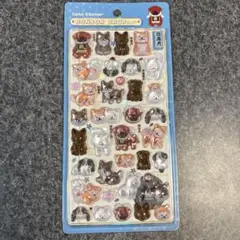 【正規品】新作 ボンボンドロップシール 和柄 和犬 日本犬