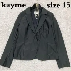メ*7様 【新品未使用】Kayme 13号　スマートストレッチ テーラードジャケ メ*7様 【新品未使用】Kayme 13号 スマートストレッチ