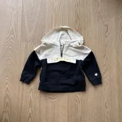 BREEZE パーカー フード付きトレーナー ハーフジップパーカ 80-90㎝