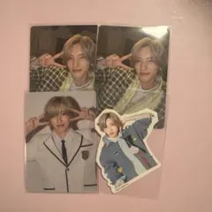 なにわ男子　道枝駿佑　HARDWORK 特典　トレカ　フレークシール