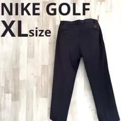 NIKE ゴルフ　ストライプ　ストレッチ　XL スラックス　スポーツウェア