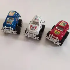 オフロードスタイル ミニカー 3台セット