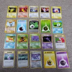 ポケモンカード旧裏カードマチスのピカチュウほか19枚お任せ10枚追加