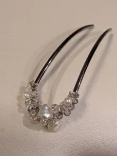 定価11000円*コレットマルーフヘアゴム スクエアモチーフ*ミント