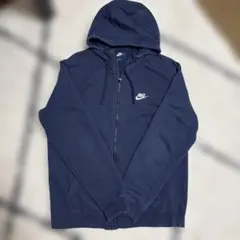 NIKE フルジップパーカー ネイビー Lサイズ