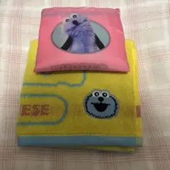 パペットスンスン エコバッグ ミニタオル 2点セット