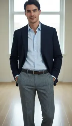 ユニクロ ヒートテック スラックス 千鳥柄 L ウエスト82cm 美品 暖かい