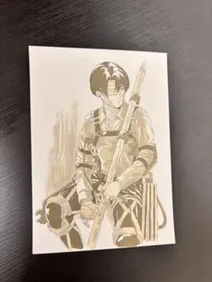 進撃の巨人 リヴァイ 映画 入場特典 ポストカード