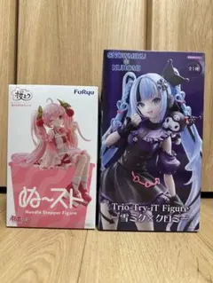 桜ミク 桜ドレス 初音ミクTrio-Try-iT 雪ミク クロミ フィギュア