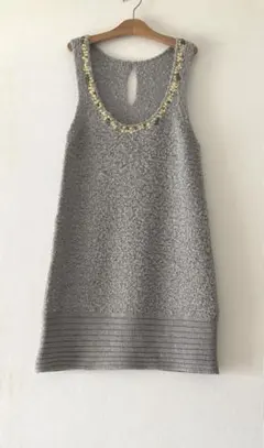 Blissty ニットワンピース　ジャンパースカート