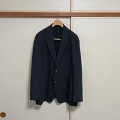 2025年製3XL背抜 春夏秋美品ユニクロ JW ANDERSON 紺ブレザー