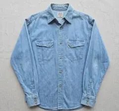 Levi's ウエスタン デニムシャツ 縦落ち 雰囲気系 ユニセックス M
