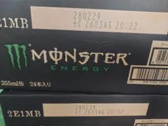 Monster Energy 355ml缶 24本入り✖︎2箱 - メルカリ