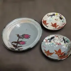 マイ豆皿コレクション　和　3枚セット