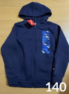 PUMA プーマ　パーカ　ジップ付きジャケット　新品　サイズ140 ジャージ