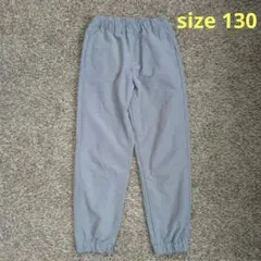 ユニクロ　暖パン　130　グレー　裏起毛