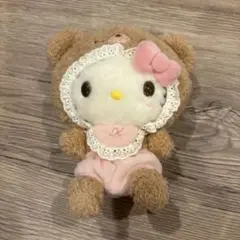 ハローキティ クマのぬいぐるみ 約15cm