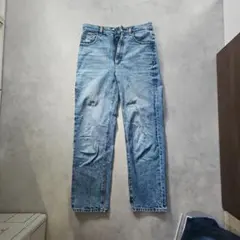 GU ストレートデニム ブルー M