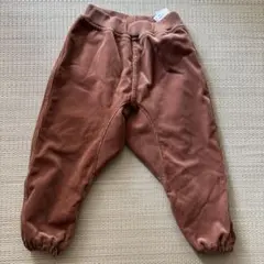 無印　ブラウン コーデュロイパンツ 90