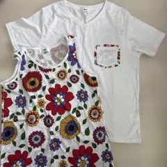 ロデオクラウンズ　インナー付き半袖Tシャツ　レディースのサムネイル