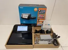Nintendo Wii U 本体 箱入りソフト2つ