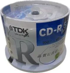 【新品】TDK CD-R 700MB データ用 50枚 スピンドルケース入り