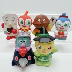 あつまれアンパンマン　指人形　ハロウィン　バレンタイン　正月などセット