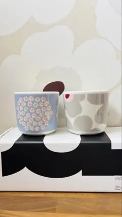 マリメッコmarimekko PUKETTI ウニッコプケッティ ラテマグ2個