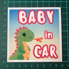 BABY in CAR マグネットタイプ004