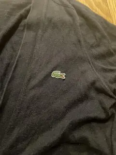LACOSTE ブラック カーディガン サイズ2