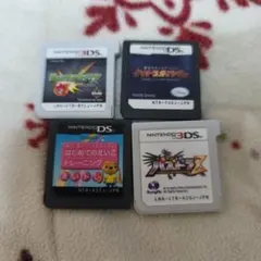 ニンテンドー3DSソフト 4本セット