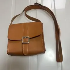 ZARA GIRLS キッズ ミニレザーショルダーバッグ