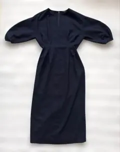 VERMEIL par iena カレンダーストレッチウエストシェイプワンピース