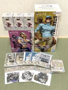 一番くじ ジョジョの奇妙な冒険 ラストワン賞 A賞 G賞 H賞 I賞J賞 セット