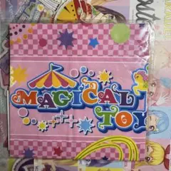 ●未使用未￼開封、アイカツ！　マジカルトイ　サイン入りハンカチ　アイカツスタイル