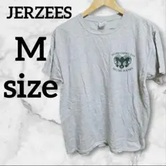 JERZEES 【M】 Tシャツ 半袖 メンズ トップス グレー 大人カジュアルのサムネイル