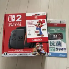【新品未開封】Switch2 本体 マリオカート ワールド SDカード セット