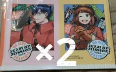 飯田天哉　麗日お茶子　最強ジャンプ　付録　新十傑ベストショットステッカー