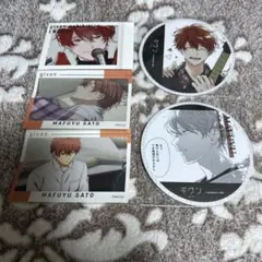 ギヴン展 購入特典 ぱしゃこれ・キラステ・アニカフェ コースター 真冬