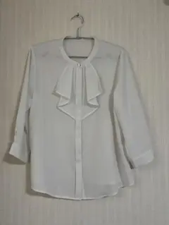 ブラウス ホワイト オフィスカジュアル