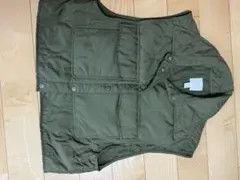 【新品.未使用品】H&M オリーブグリーン キルティングベスト