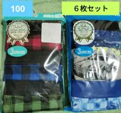 ボクサーパンツ　 ブリーフ　６枚セット 100cm　パンツ　インナー　下着　肌着