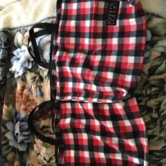 ローリーズファーム チェックトート セット