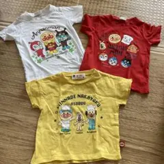 アンパンマン Tシャツ 3枚セット 90.95